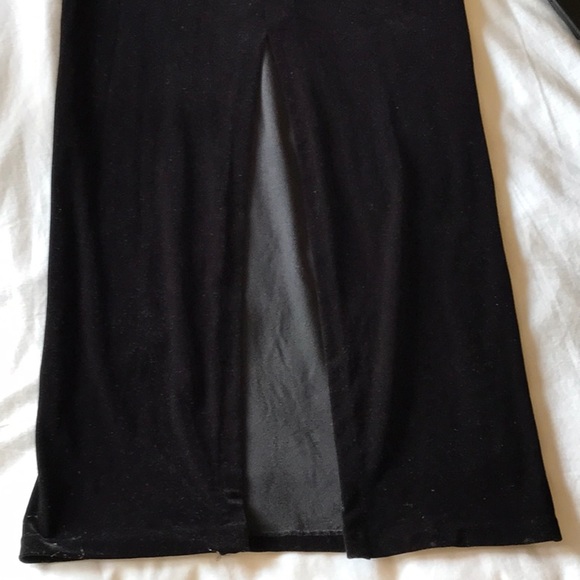 Bisou-Bisou Elegant & Sexy Velvet Long Dress - Picture 10 of 12